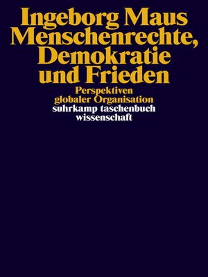 cover image of Menschenrechte, Demokratie und Frieden